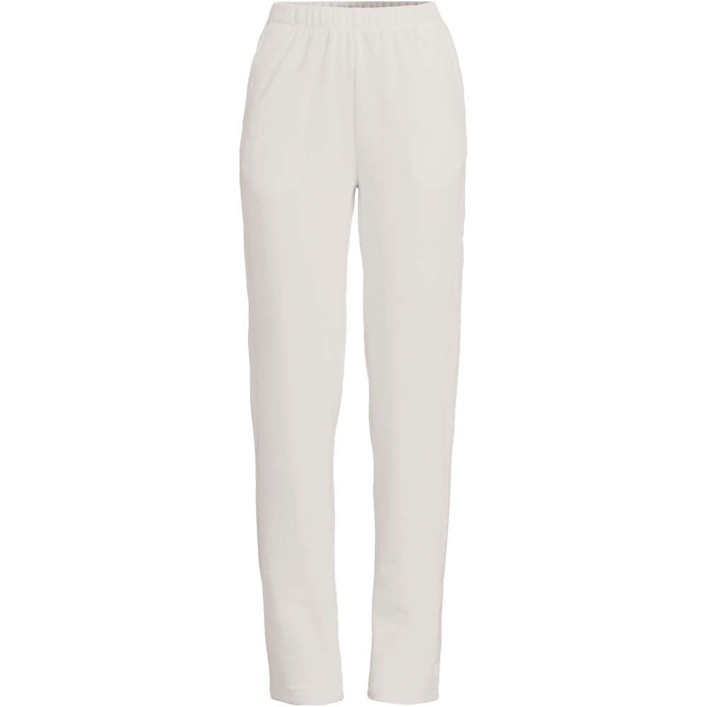 Lands End 3X Beige Ivory Elastic Waist Sport Knit High Rise Corduroy Pants
